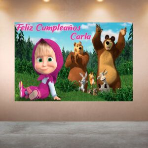 Cumpleaños Masha Personajes