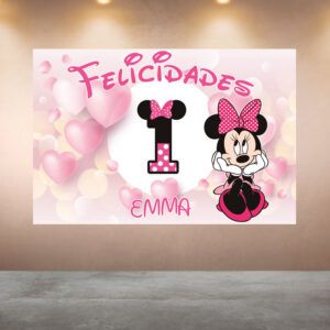 Cumpleanos Minnie Rosa