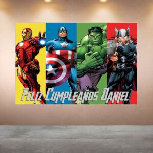 Cumpleanos vengadores comic