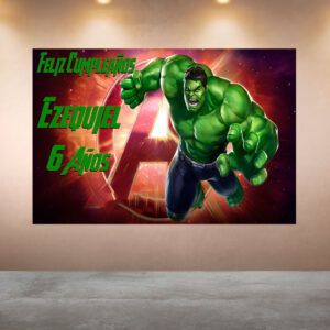Cumpleaños Hulk Vengadores