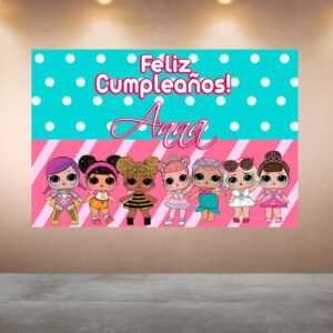Cumpleaños Lol Turquesa