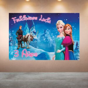 Cumpleaños Frozen Rosa
