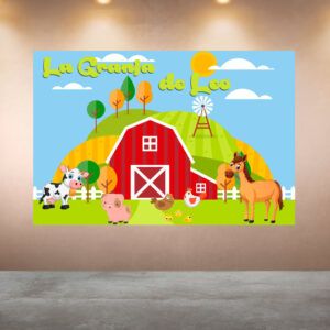 Cumpleaños Mi Granja Verde