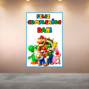 Cumpleaños Mario Videojuego Celeste