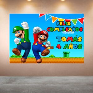 Cumpleaños Mario Videojuego