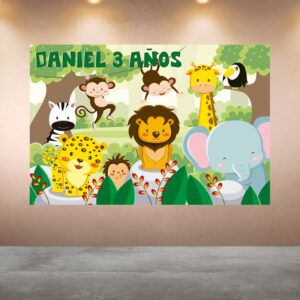 Cumpleaños Jungla y Animales
