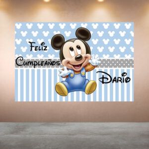 Cumpleaños Mickey Bebé Celeste