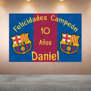 Cumpleaños Barcelona Futbol