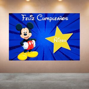 Cumpleaños Mickey Estrella