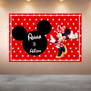 Cumpleaños Minnie Lunares