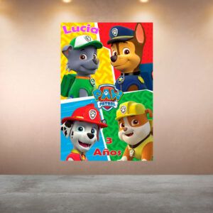 Cumpleanos Patrulla Canina Colores Rosa