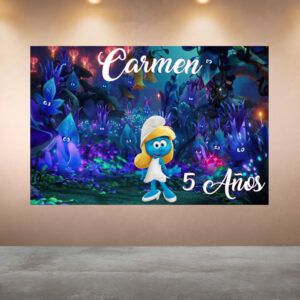 Cumpleanos Pitufina Bosque