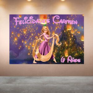 Cumpleanos Rapunzel Disney