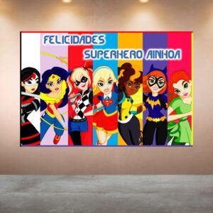 Cumpleanos Superheroes Chicas