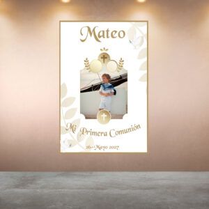 Decoración Comunión Dorado