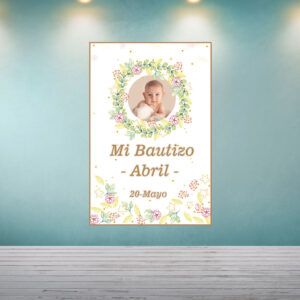 Decoración Bautizo Floral