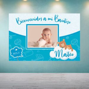 Decoración Bautizo Nube