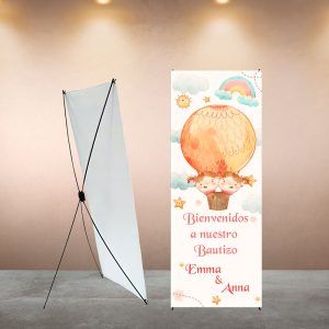 Bautizo Mellizos-Globo-Niñas
