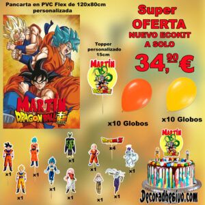 Cumpleaños Dragon Ball Ecokit