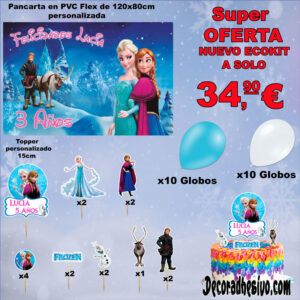 Cumpleaños Frozen Ecokit