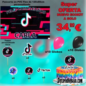 Cumpleaños Tik Tok Ecokit