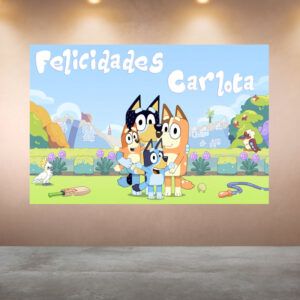 Cumpleaños Bluey Niña