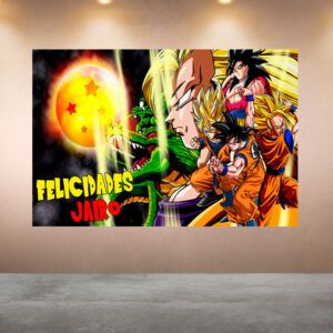 Cumpleaños Dragon Ball Horizontal