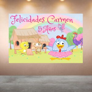Cumpleaños La gallinita Pintadita