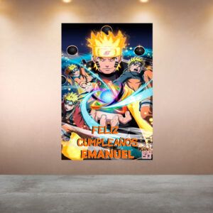 Cumpleaños Naruto Vertical
