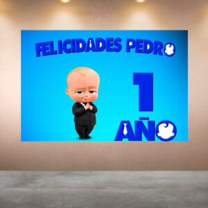 Cumpleaños Bebé Jefazo Felicidades