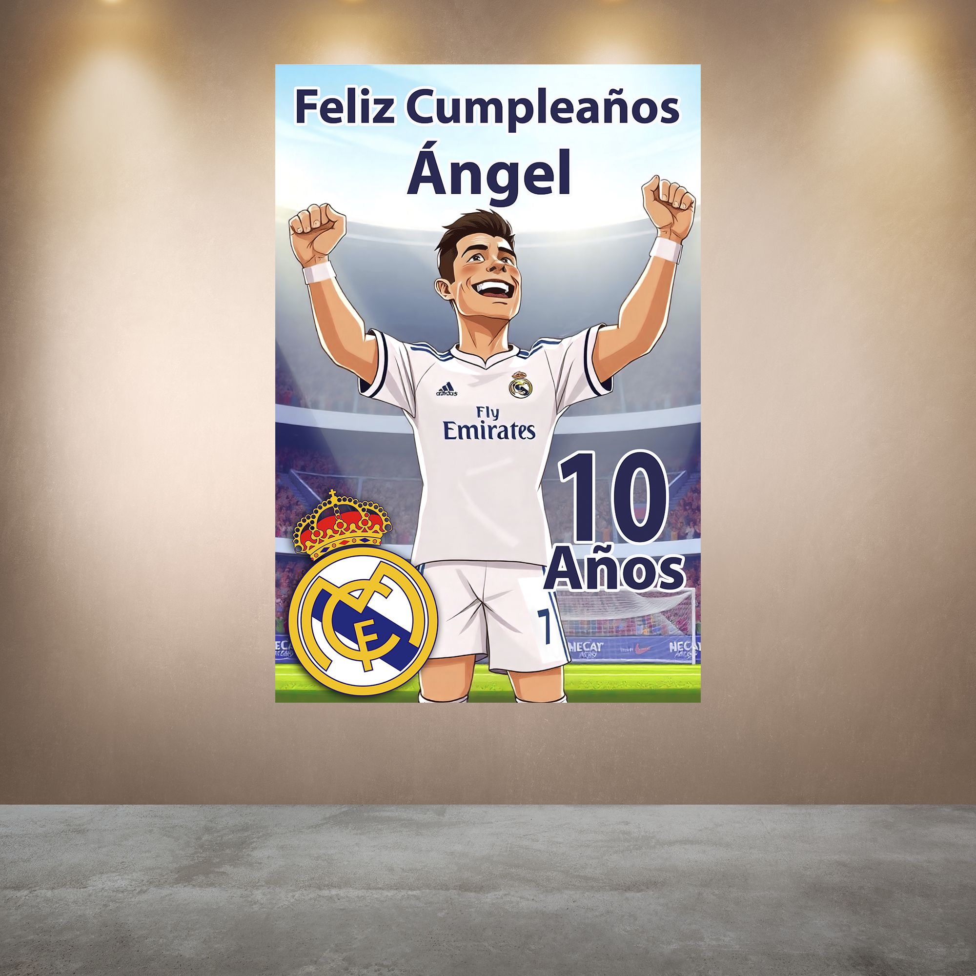 Cumpleaños Futbol Real Madrid