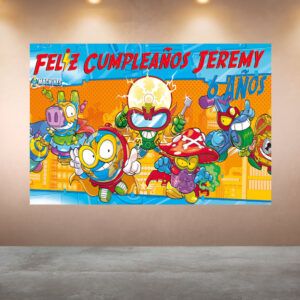 Cumpleaños Superthings Serie