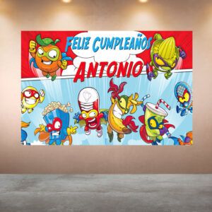 Cumpleaños Superthings Rojo