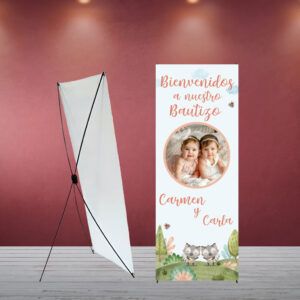 Cartel Bienvenida Nuestro Bautizo Selva