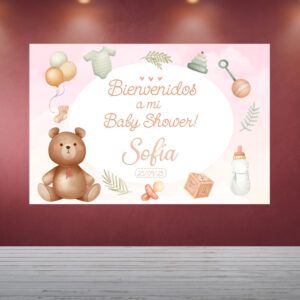 Decoración Baby Shower Osito Bebe