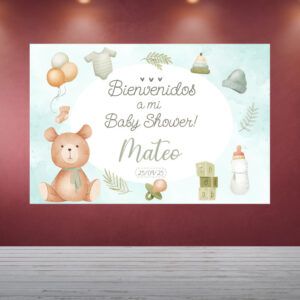 Decoración Baby Shower Osito Niño