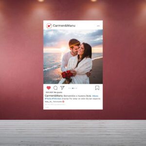 Decoración Boda Instangram