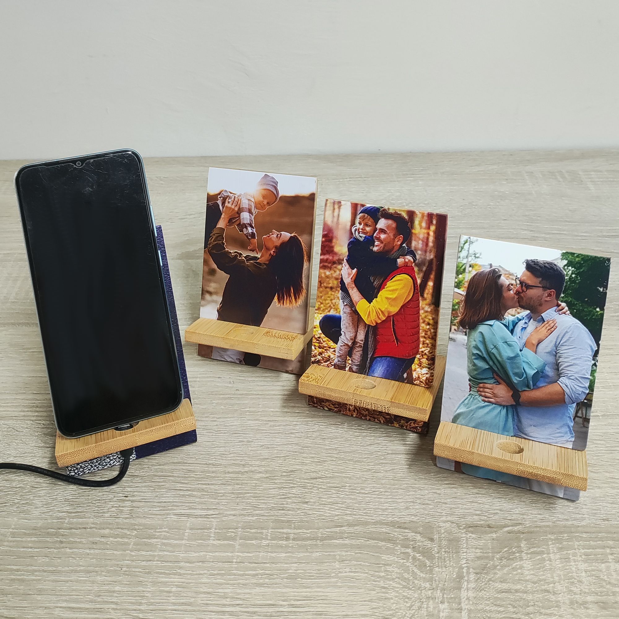 Soporte Carga Móvil Personalizado